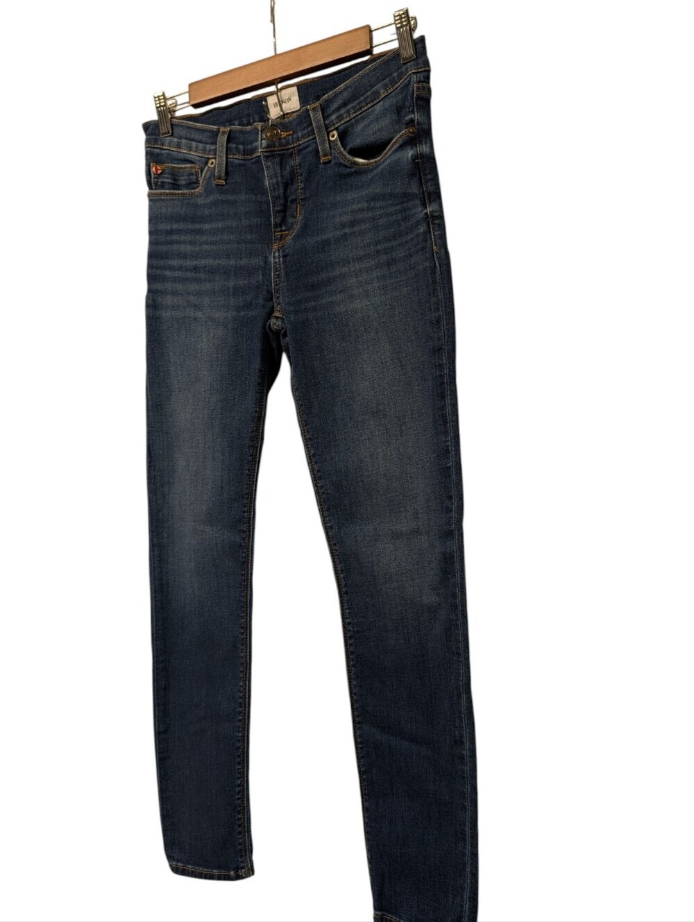 Hudson Jeans Natalie Mid Rise Skinny Blue Ankle Pants Women’s Size 26 - Picture 3 of 9